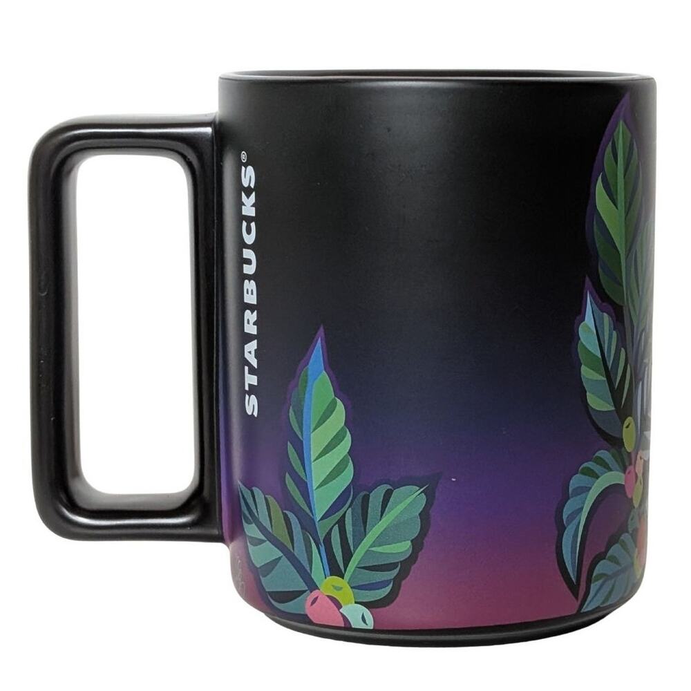 Starbucks 2021 ASL American SIgn Language, Art-Yiquio Wang Coffee Mug Cup 12oz.